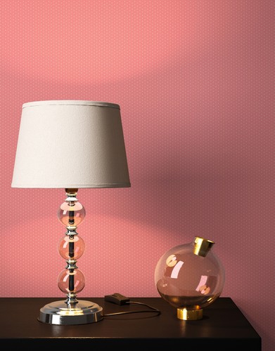 Tapete vliestapete pink - tapete, punkte