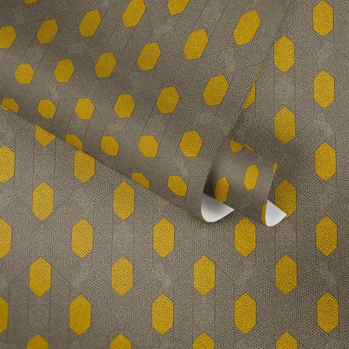 Vliestapete mit geometrischem